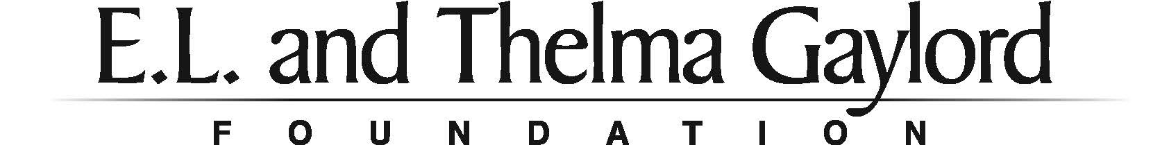 E.L. and Thelma Gaylord Foundation