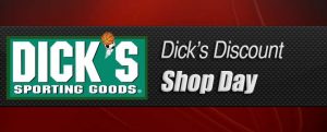 Dick’s Sporting Good’s Discount Weekend